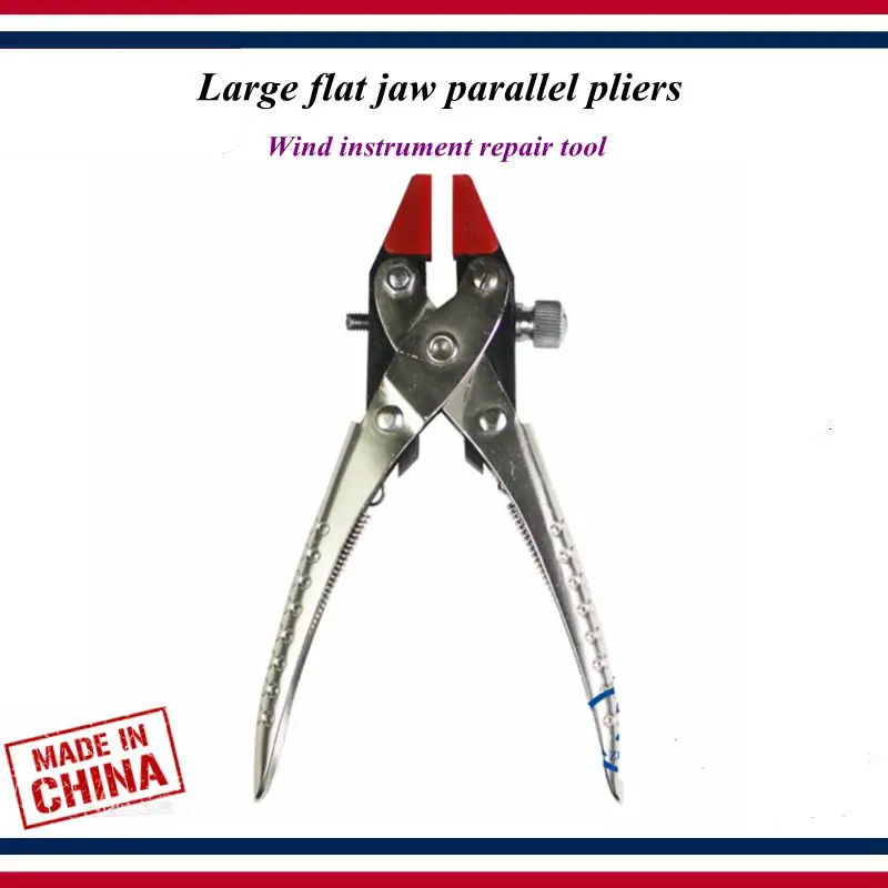 

Wind instrument repair tool - Saxophone flute clarinet Maintenance tool - Large flat jaw parallel pliers