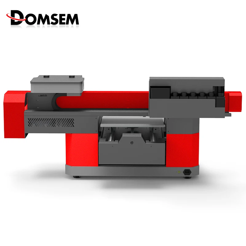 DOMSEM УФ принтер 3360 A3+ струйный планшетный принтер с Epson двойной головкой лак 3D рельефная текстура печать высокая скорость