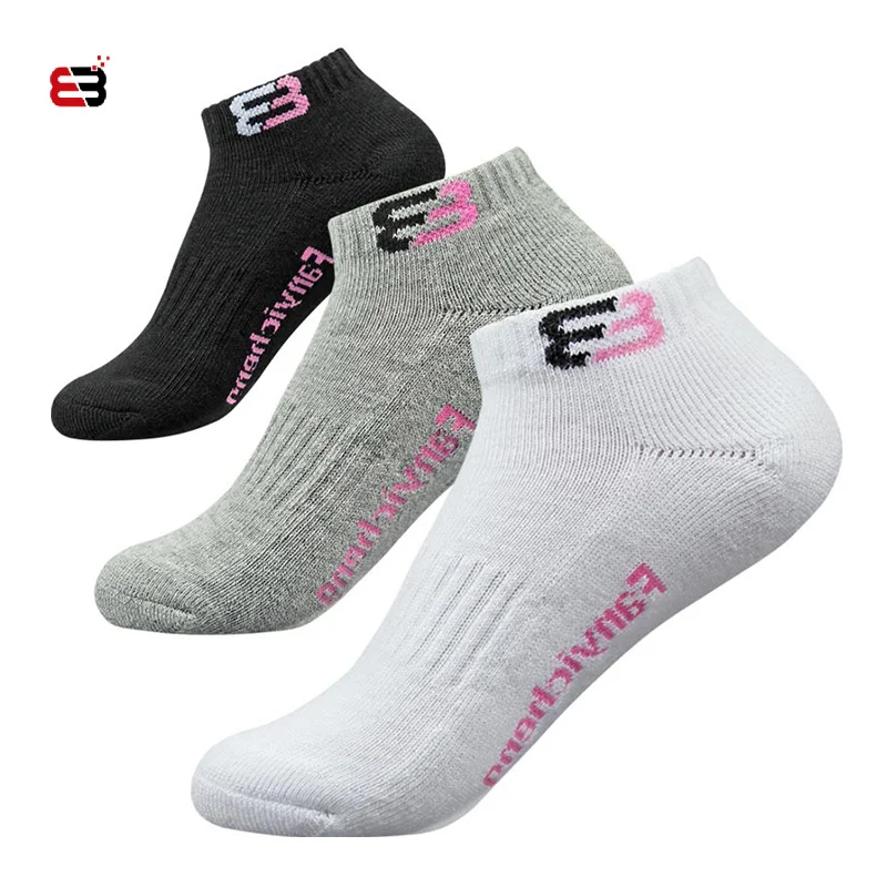 

NANCY TINO Sports Socks Women Thickening Terry Cotton Short Tube Towel Bottom Sock Men Outdoor Cycling Tennis Running Boat Socks