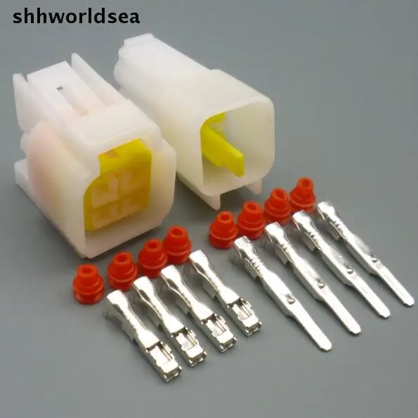 Shhworldsea 2 3 мм новая Автомобильная деталь 4 контактный штыревой разъем|auto socket|electric car