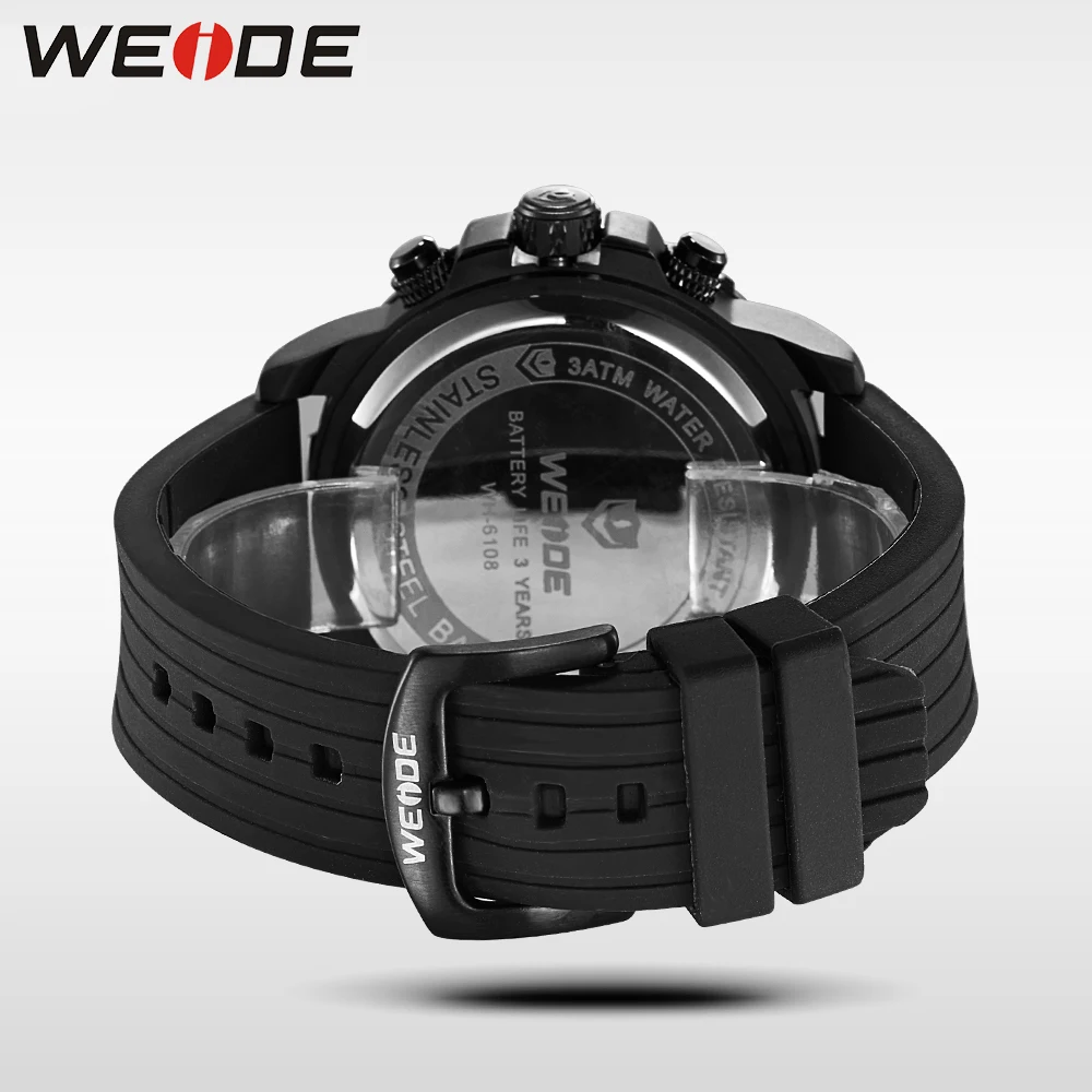 Weide подлинные роскошные кварцевые спортивные relogio цифровые saat мужские часы