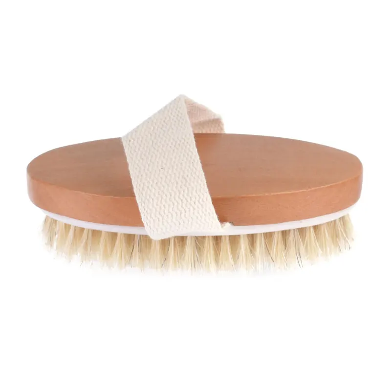 Natural de Cerdas de Javali Escova do Corpo Escova de Banho Molhada de Bambu Corpo Escova Seca Orgânico Pele 14 High Quality Beleza e saúde