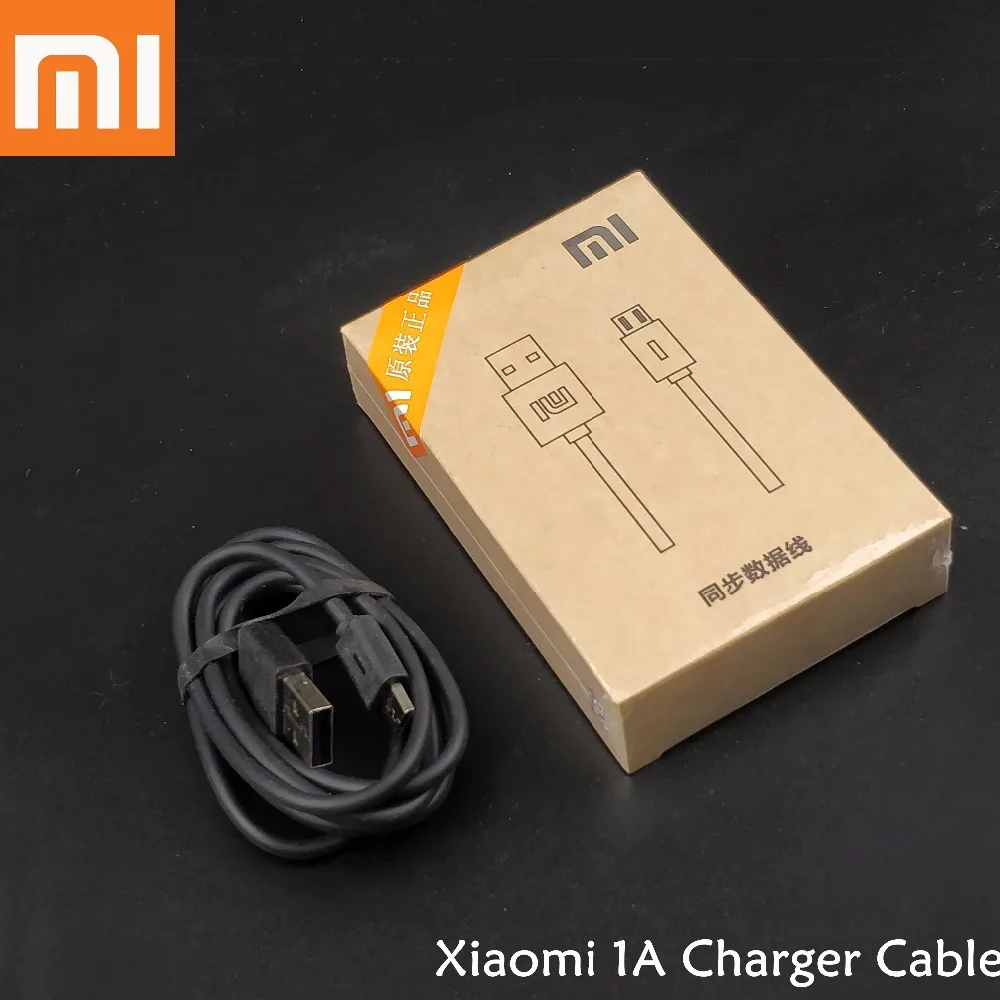 Original XIAOMI Charger Cable 100cm 1A Micro Usb Data Cable Charge