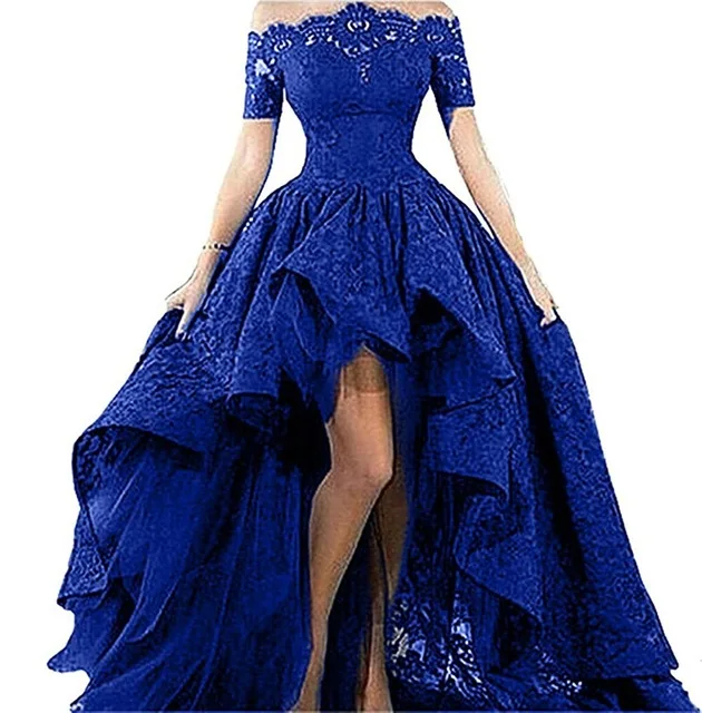 New-Real-Pictures-Hi-Lo-Prom-Dress-Short-Sleeve-Lace-Evening-dress-2017-Off-The-Shoulder.jpg_640x640