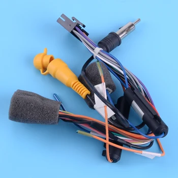 

High Performance Wire Harness Plug Connector Adapter 20 Pin Cable Interior Accessories Fit For Nissan Android Stereo DVD Player