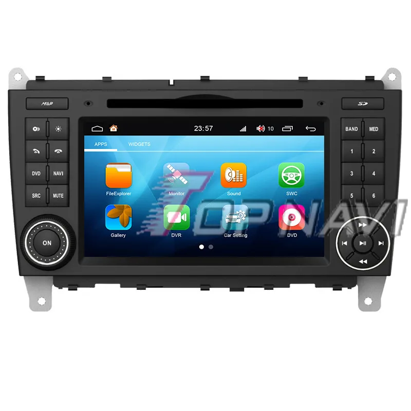 Cheap Topnavi Octa Core S200 Android 8.0 Car DVD Multimedia Player for Benz C class Audio Radio Stereo 2DIN GPS Navigation Autovideo 1