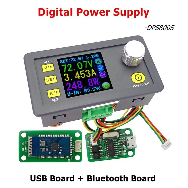 

Adjustable Constant Voltage Step-down LCD Power Supply Module Voltmeter DPS8005