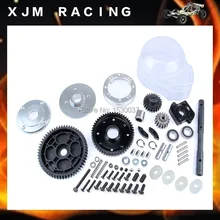 Engine parts 2 speed metal gear set of baja 5B (1:5 scale), Baja 2 speed transmission