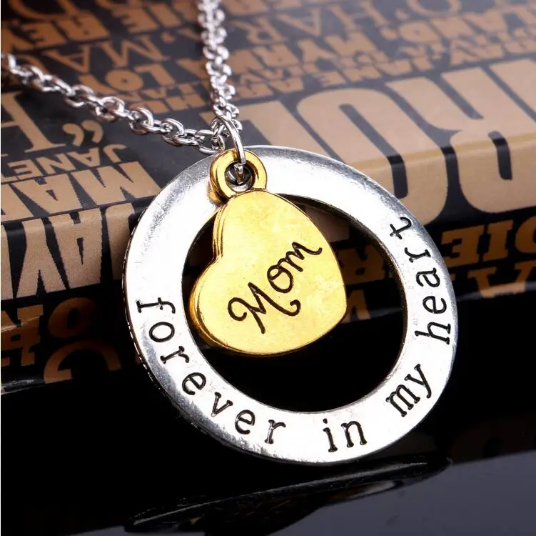 Mom Forever In My Heart Necklace Free Shipping Worldwide Mom Forever In My Heart Necklace Free Shipping Worldwide
