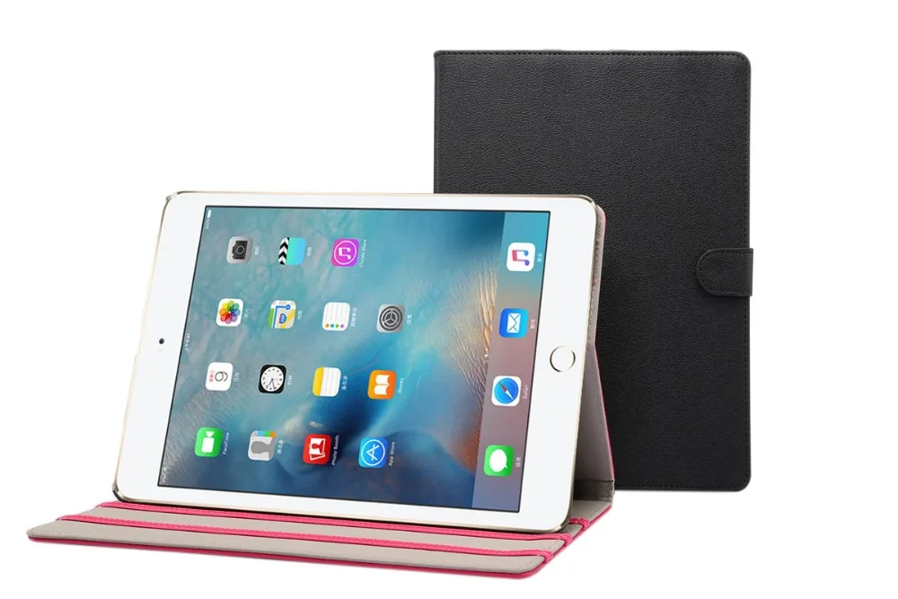 Ультратонкий Модный чехол-книжка из искусственной кожи с подставкой для Apple iPad 9 7