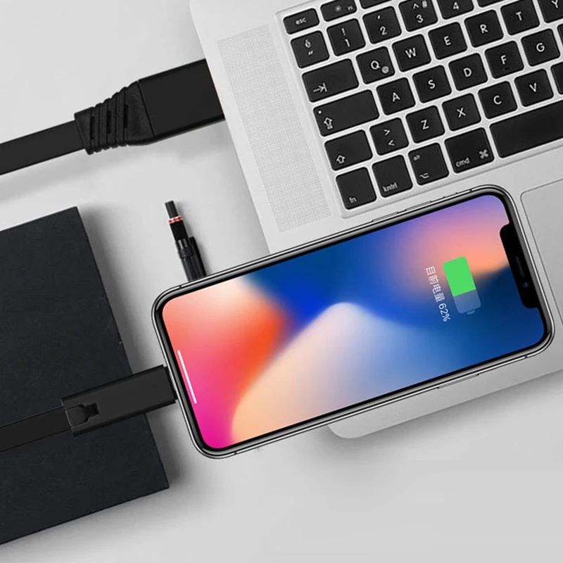 Кабель Micro usb type-C для зарядки и передачи данных для iPhone XS Max 5 6 S 7 8 Plus samsung huawei USB-C USBC Быстрая зарядка