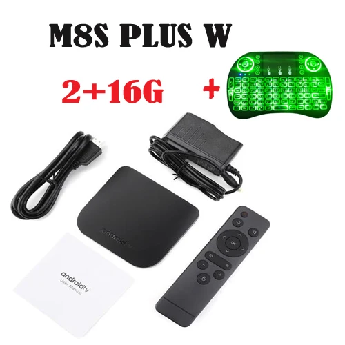 

MECOOL m8s pro w Android 7.1 TV Box 1G 8G/2G 16G Amlogic S905W Quad Core Optional I8 air mouse