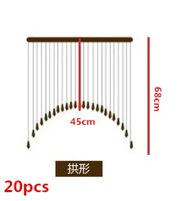 Бусина занавес перегородка Гостиная Дверь занавес из ротанга мяч цепь прохода неперфорированные декоративные занавеска на дверь в спальню g - Цвет: 01   W0.6-1m