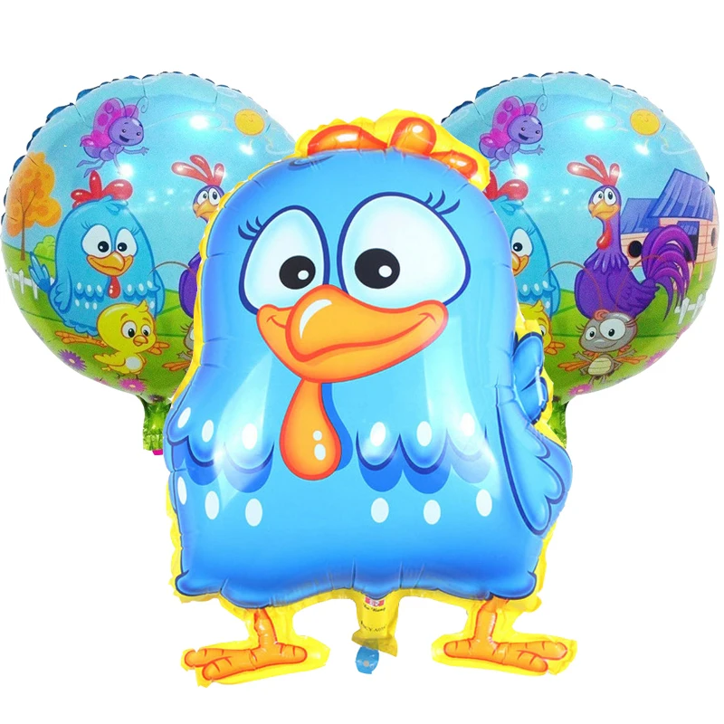 GAlinha pintadinha мультфильм Фольга шары Дети надувные Классические игрушки День