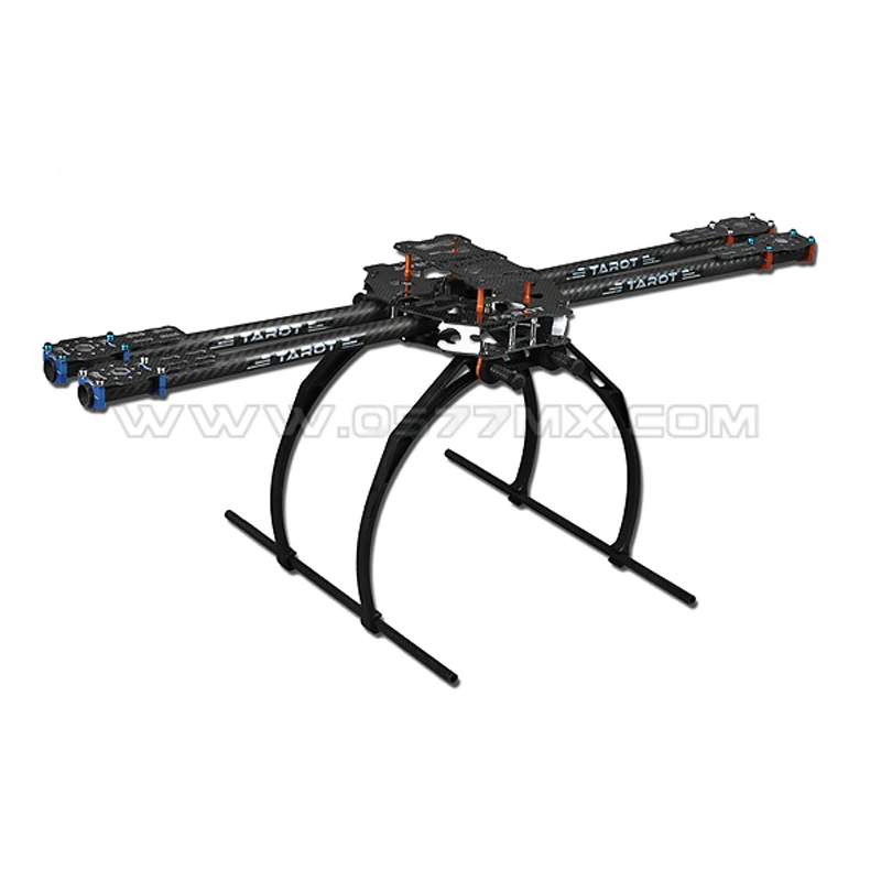 

Tarot-rc Camera Drone Professional Accessories Diy Tarot 650 Iron Man Ironman Carbon Fiber Folding Frame Plastic Landing Gear