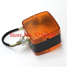 Поставка отечественного желтого 3 провода 24 в квадратный передний свет Рабочий свет HX-002 85*85 мм для вилочных погрузчиков HangCha