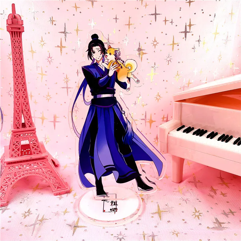 15cm New Arrival Animation MO DAO ZHU SHI LAN ZHAN Wen Ning Kiten Fox Animals Acrylic Standing Plat