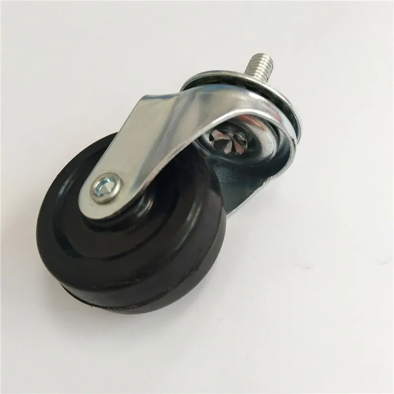 4Pcs For Auto Parts Transmission Bracket Wheel Engine Crane Rim Caster Full Iron Universal Wheel jack universal wheel