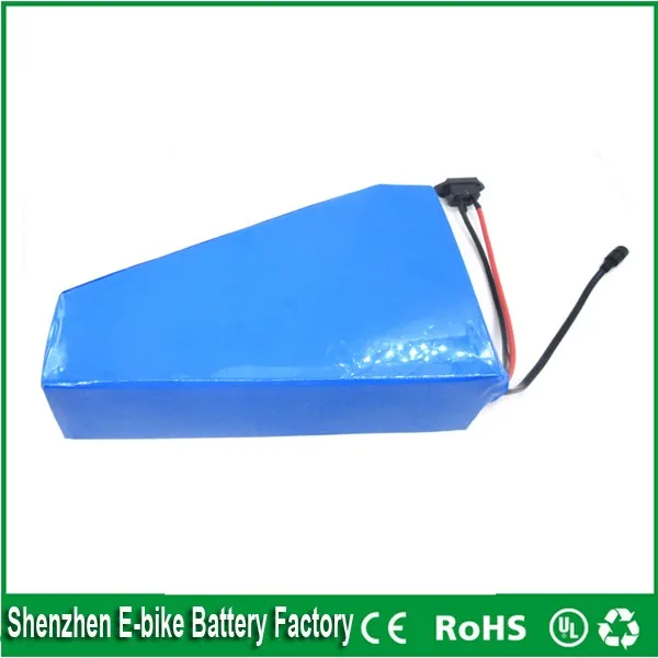 Perfect  48v 1000w triangle electric bike battery  48V 20Ah for 48v Bafang/8fun 1000w /750w mid/center drive motor  +charger +bag 12