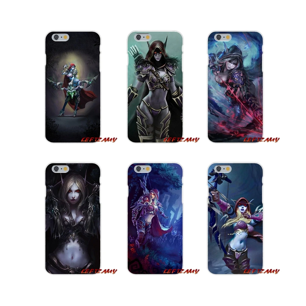 WOW World of Warcraft Sylvanas Windrunner для Samsung Galaxy A5 A6S A7 A8 A9S Star J4 J6 J7 J8 Prime Plus 2018 аксессуары крышка |