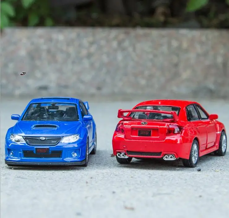 Модель автомобиля Subaru impreza литые под давлением металлические модельные игрушки
