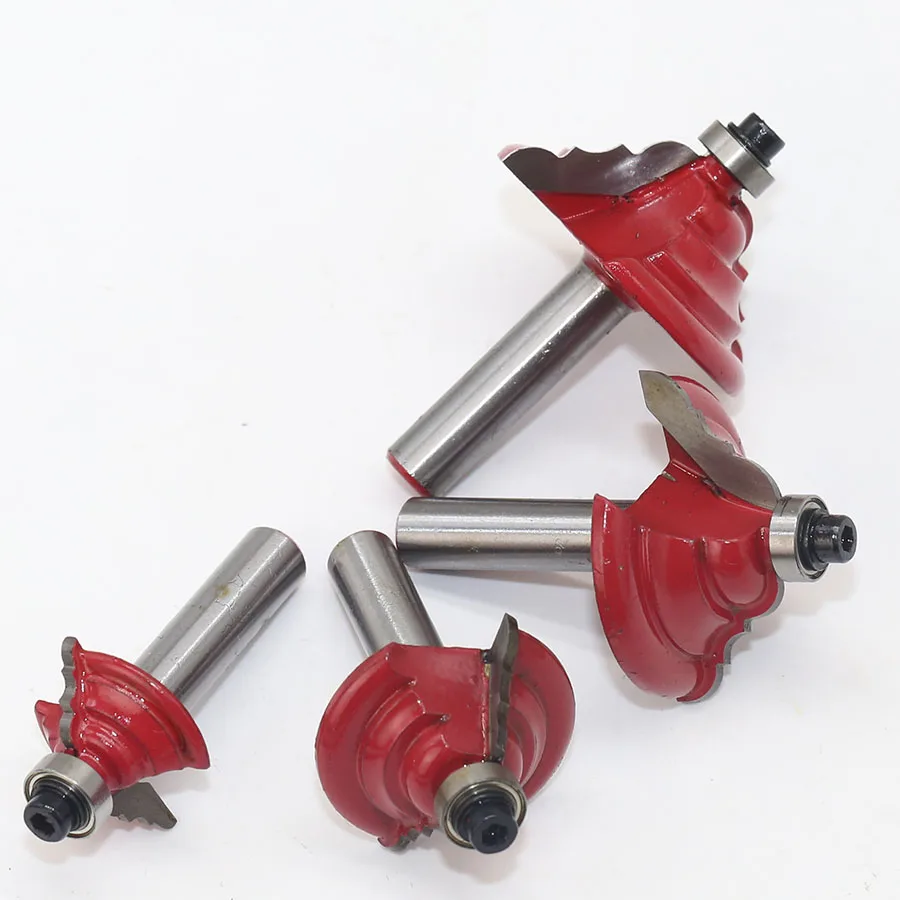 1Pc Table Edge Router Bit - French Baroque 8\