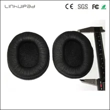 Linhuipad SL-9782 Macio Almofadas de Couro Sintético de Ouvido/fone de ouvido cobre para Sony MDR-7506 HD202 Headphones Frete Grátis por Post