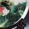 Modern Home Decor Ceramic Ornamental Plate Chinese Decoration Dish Plate Porcelain Fish Plate Set Setting Wall 5
