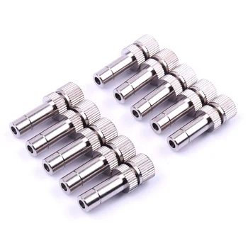 

10pcs Garden Plant Lawn Grass Misting Spray Cooling Watering Atomizing Nozzle Brass