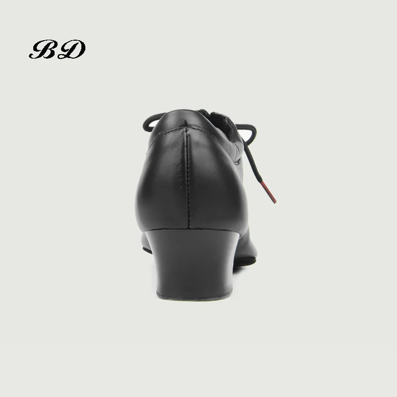 BD Latin Dance Shoes Sneakers MEN SHOES Profession Ballroom Shoe Modern Soft Cowhide Genuine Leather Wearable Sole Sweat Inside 6