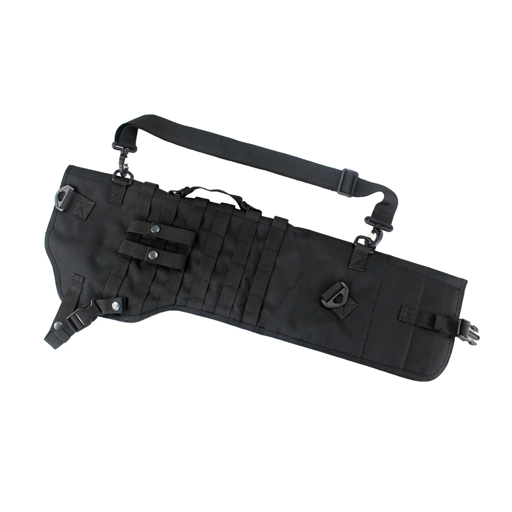 Tactical Shotgun Rifle Scabbard Holster Long Gun Protection Carrier Shoulder Sling Backpack-in ...