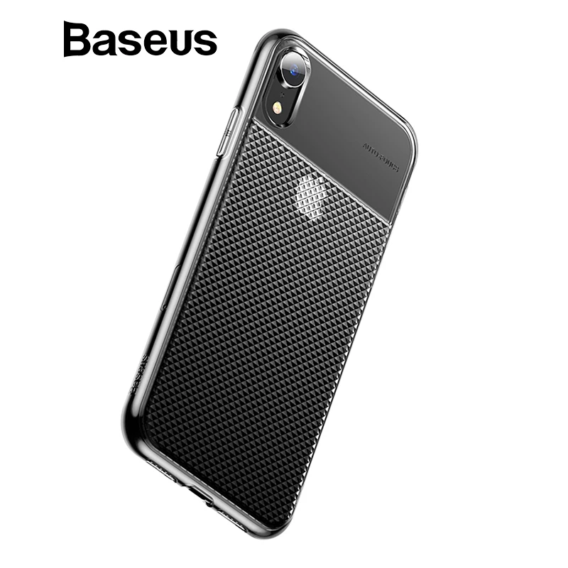 Baseus Crystal Soft Silicone Case For iPhone XR Ultra Thin TPU Back Cover For iPhone XR 6.1 2018 Phone Cases