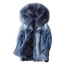 Куртка из натуральной кожи, женская шуба с меховой подкладкой, Воротник из меха енота, байкерская куртка с двойным лицом, куртка с воротником из натурального меха енота