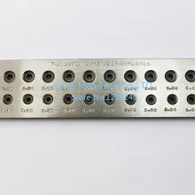 ЮВЕЛИРНЫЕ ИНСТРУМЕНТЫ овальной формы Вольфрам карбида фильера размер отверстия 3,10-5,00 мм 20 отверстий инструменты и машины с