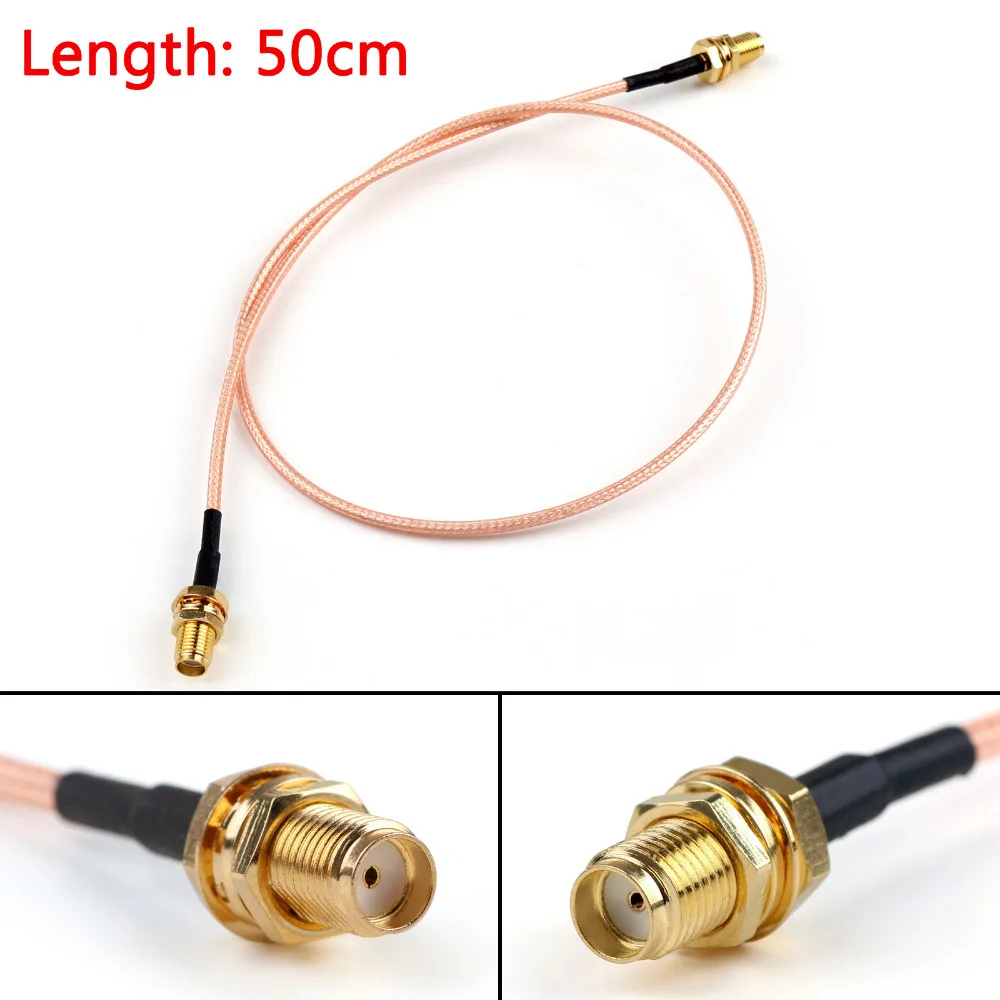 Areyourshop 50 см RG316 кабель SMA разъем SMA женский Jack переборок перемычки косички 20in 50ohm высокое качество разъем