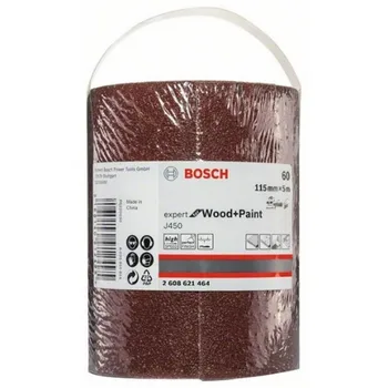 

BOSCH 2608621464 Roll wooden fabric + painting J450 115mm X 5 m G60