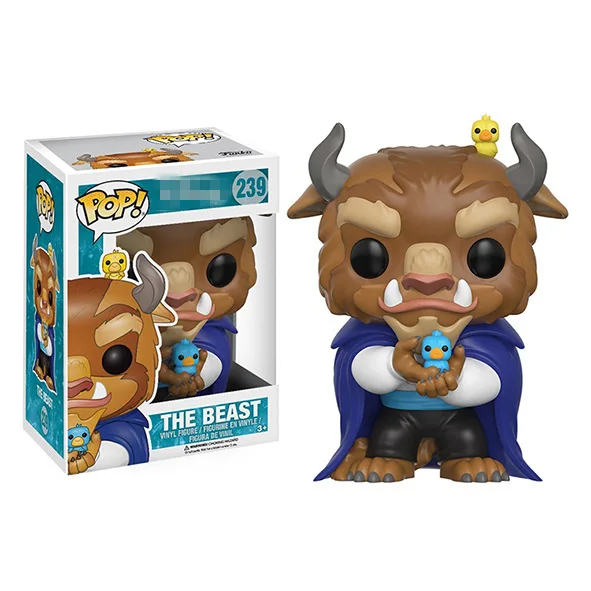 Новый FUNKO POP официальный Красавица и Чудовище зимний зверь Кастон Белль Виниловая
