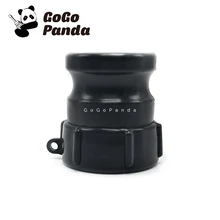 2 дюйма DN50 впускная резьба до 2 дюймов Кулачковый Зажим для шланга 1000L IBC адаптер фитинг тонкой/грубой/квадратной резьбы