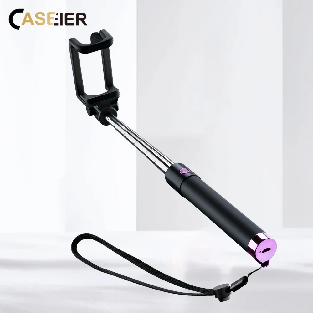 CASEIER Selfie Stick Bluetooth , With Built-in Bluetooth Remote Shutter For iPhone X 876 Fashion Selfie Stick For Samsung xiaomi CASEIER Selfie Stick Bluetooth , With Built-in Bluetooth Remote Shutter For iPhone X 876 Fashion Selfie Stick For Samsung xiaomi