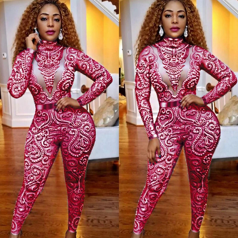 hot pink womens jumpsuit