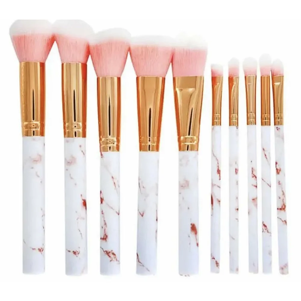 

10pcs Makeup Brushes Kit for Foundation Powder Blush Eyeliner Eye Shadow Make Up Cosmetic Brush