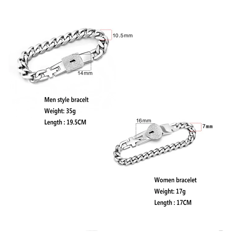 AZIZ BEKKAOUI Customized Name Heart Jewelry Lock & key Couple Bracelets Stainless Steel Figaro Chain Bracelets Drop Shipping AZIZ BEKKAOUI Customized Name Heart Jewelry Lock & key Couple Bracelets Stainless Steel Figaro Chain Bracelets Drop Shipping