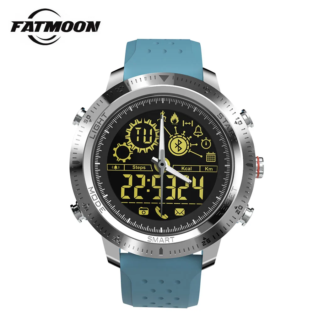 

FATMOON New Smart Watch NX02 Professional Waterproof 5ATM 24h All-Weather Monitoring Luminous Dial Smart Watch For IOS Android