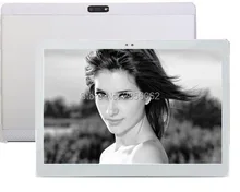 2017 Nuevo Diseño de 10 pulgadas tablet Octa Core 4 GB RAM 64 GB ROM 1920*1200 IPS 8.0 M Dual Tarjetas SIM 4G LTE FDD GPS Tableta 10.1