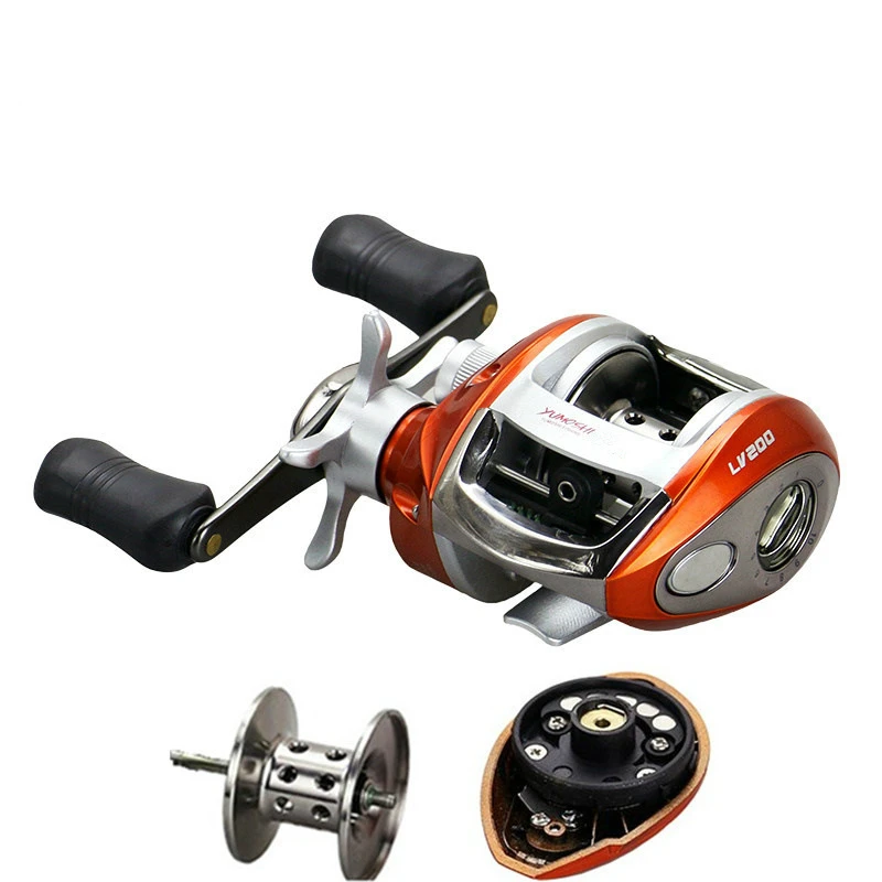  Baitcast Reel for Left/Right Hand Fishing Line Wheel 12+1 Bearings Gear Ratio 6.2:1 Lure Casting Fi
