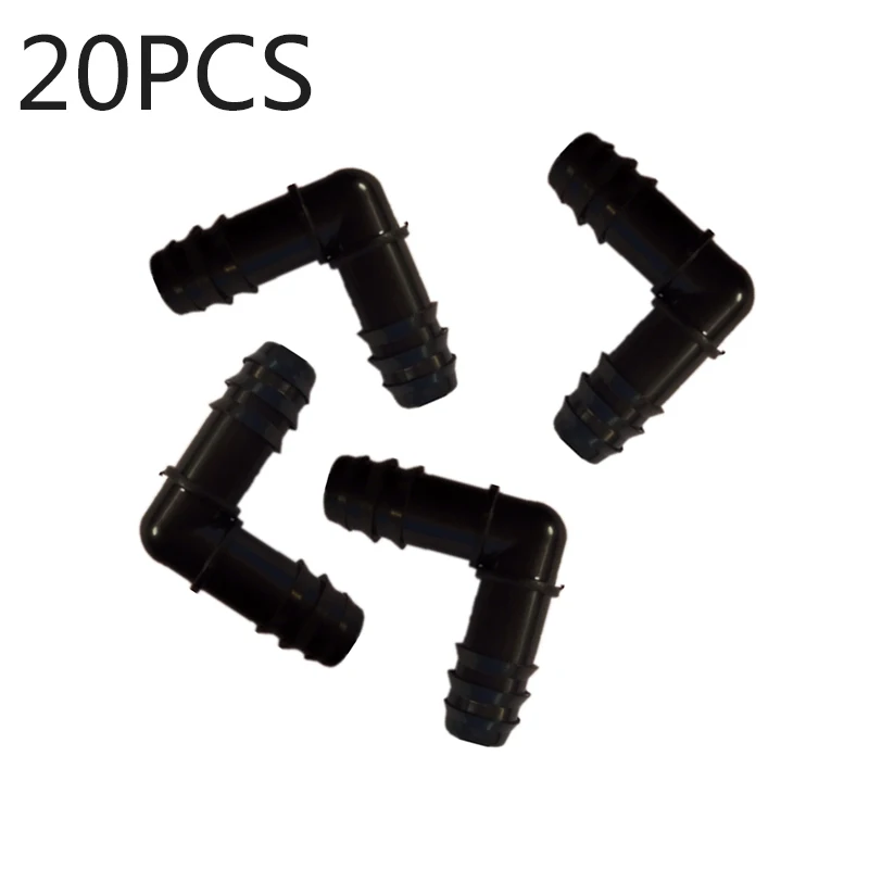 

20pcs 16mm Tee Elbow Hose Fitting Garden Irrigation Watering Pipe Connector Kits