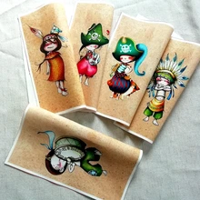 5 шт. ткань для позиционирования с пиратским принтом, дизайнерская нашивка для шитья дома, украшения для скрапбукинга, шитье, сделай сам, кошелек, ткань 24 см