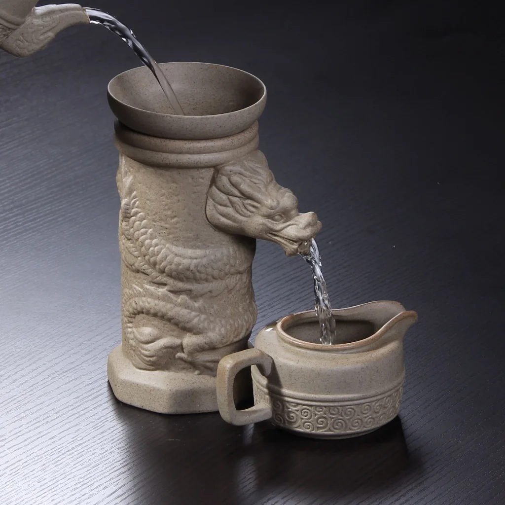 

Porcelain Tea Filter Mesh Infuser Pottery Coffee Herb Spice strainer Diffuser Tea ceremony Tools Accessories