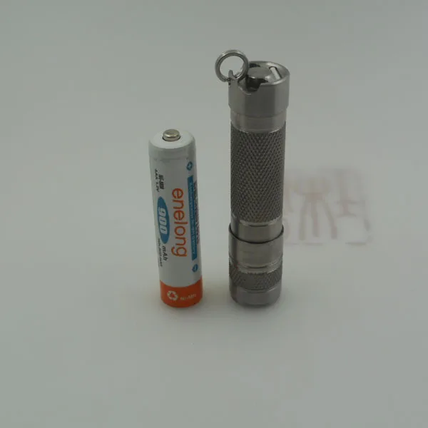 DQG водонепроницаемый XP-G2 миниатюрный титановый сплав 60LM магнит светодиодный светильник вспышка светильник AAA/10440 батарея для кемпинга пеших прогулок