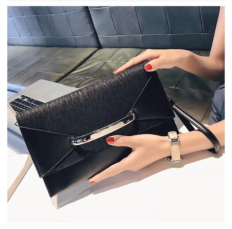 Yonder envelope clutch bag women leather birthday party evening clutch bags for women ladies shoulder clutch bag purse female